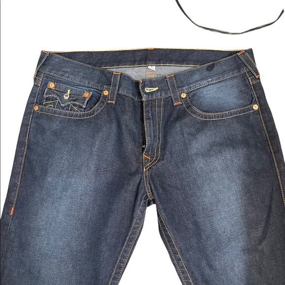 True Religion brand jeans skinny flaps women size 38 - Picture 10 of 12